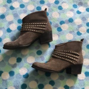 Jessica Simpson Suede Ankle Booties